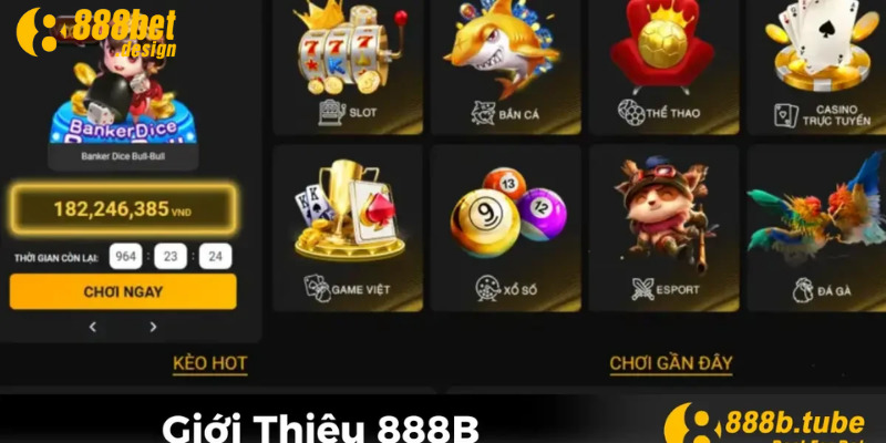 Giới thiệu 888B với hệ thống bảo mật hàng đầu