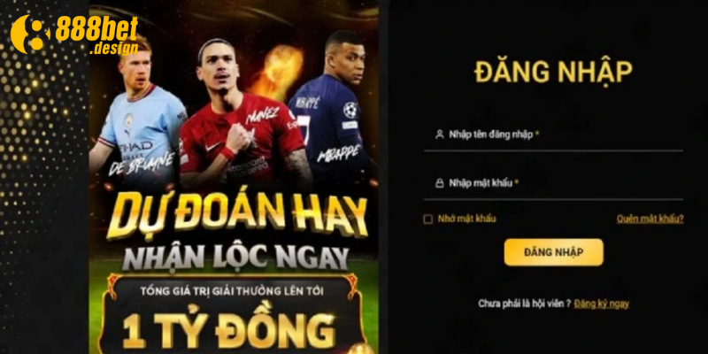 Đảm bảo kết nối internet ổn định khi đăng nhập 888B
